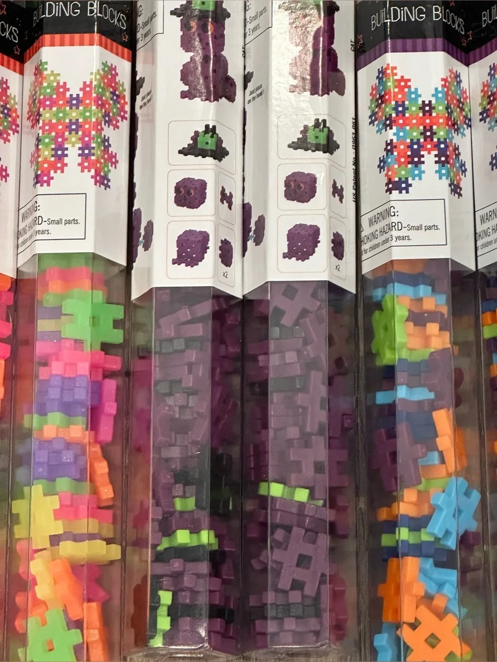 Target 2026 Multi Variety HALLOWEEN Release Hashtag Building Blocks X6